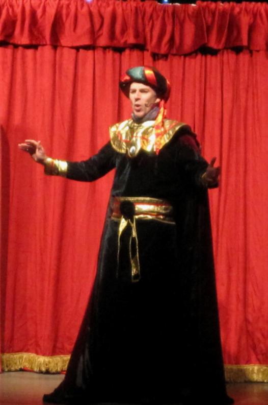 Preston Clare as Abanaza the Magician