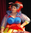 Eilidh Trotter as Dame Judy Dentures at the Ball