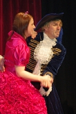 Dawn Robertson as Cinderella and Preston Clare as the Prince Charming at the Ball