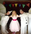 Scott Mckay and Preston Clare as Pierrots and Jennifer Neil as The Doll