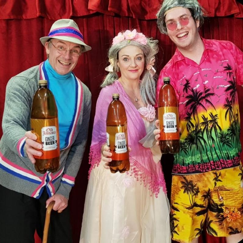 Preston Clare as Julian, Floss Ross as Anne and James McCreight as Dick
