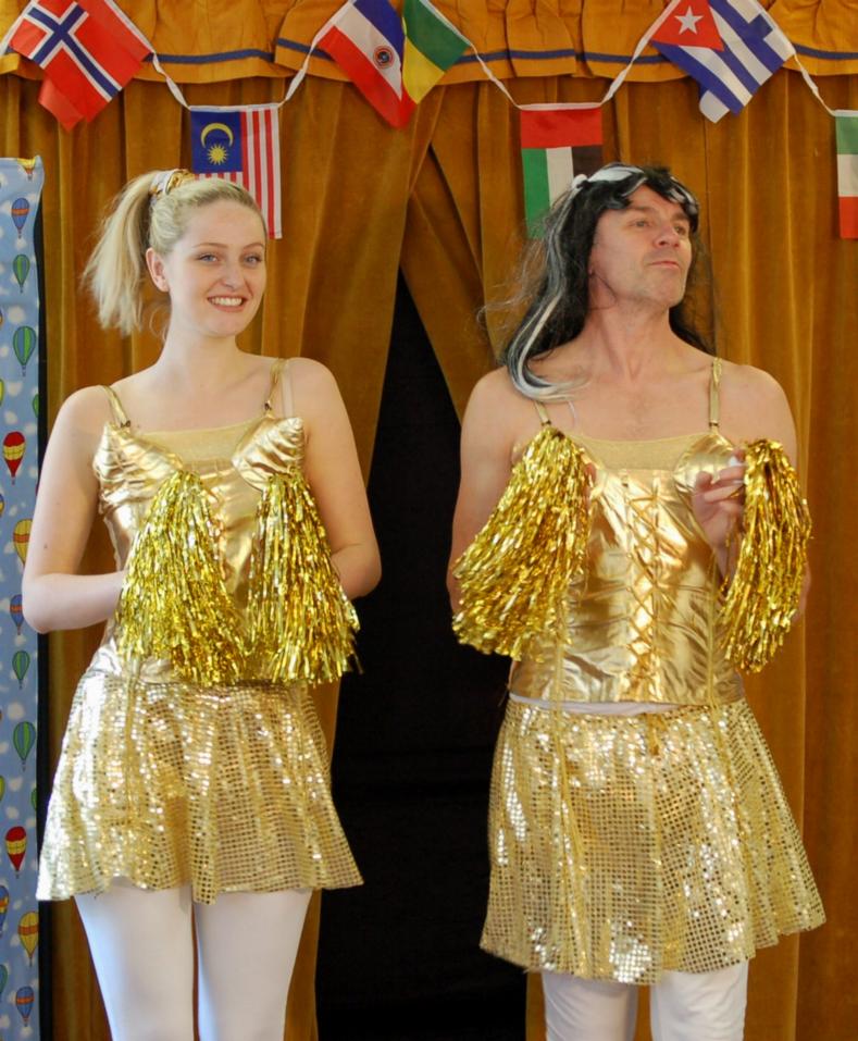 "America" with Francesca Smith as 'Mad Honer' and Preston Clare