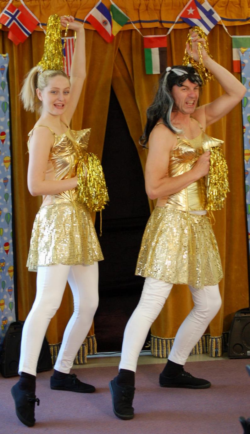 "America" with Francesca Smith as 'Mad Honer' and Preston Clare