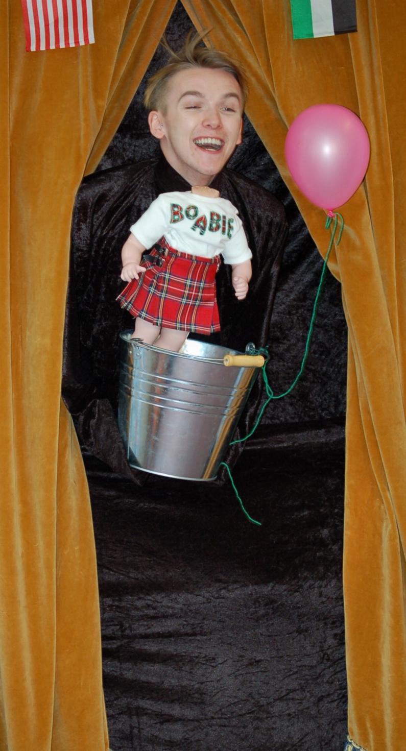 Ross McNally as 'Boaby flies in his bucket'