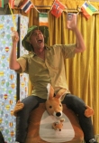 "Australia" with Preston Clare as 'Bruce' and his Kangaroo 'Skip'