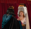 Tristan Barraclough as the Wicked Queen and Laurin Campbell as Snow White