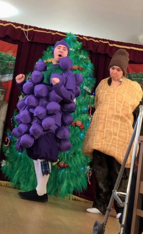 20. Mark McMinn as Fruit and Sarah J Warren as Nut