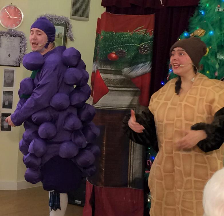 22. Mark McMinn as Fruit and Sarah J WEarren as Nut