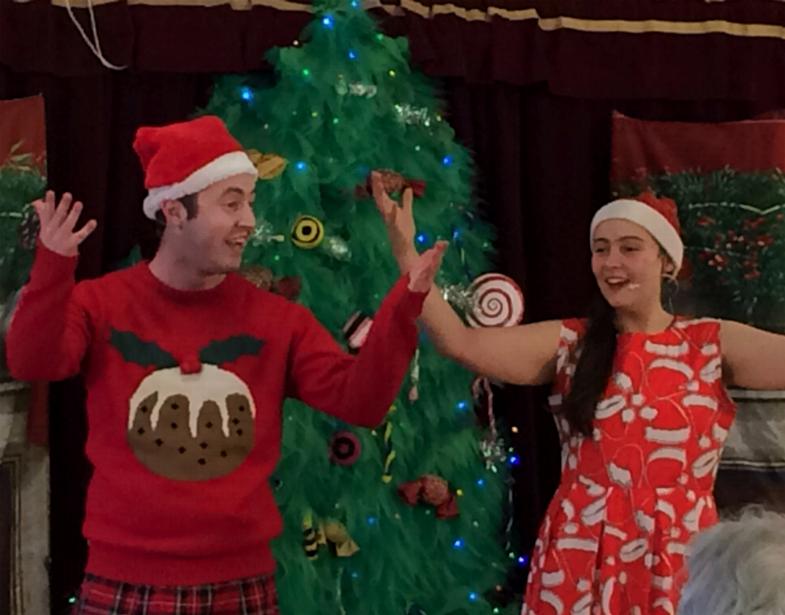 3. Mark McMinn as Fritz and Sarah J Warren as Clara