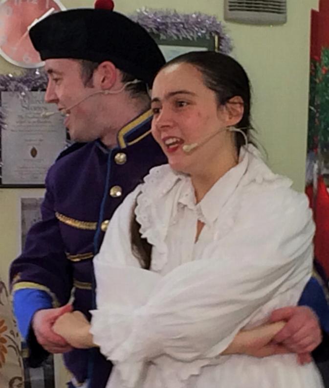 38. Mark McMinn as The Nutcracker and Sarah J Warren as Clara