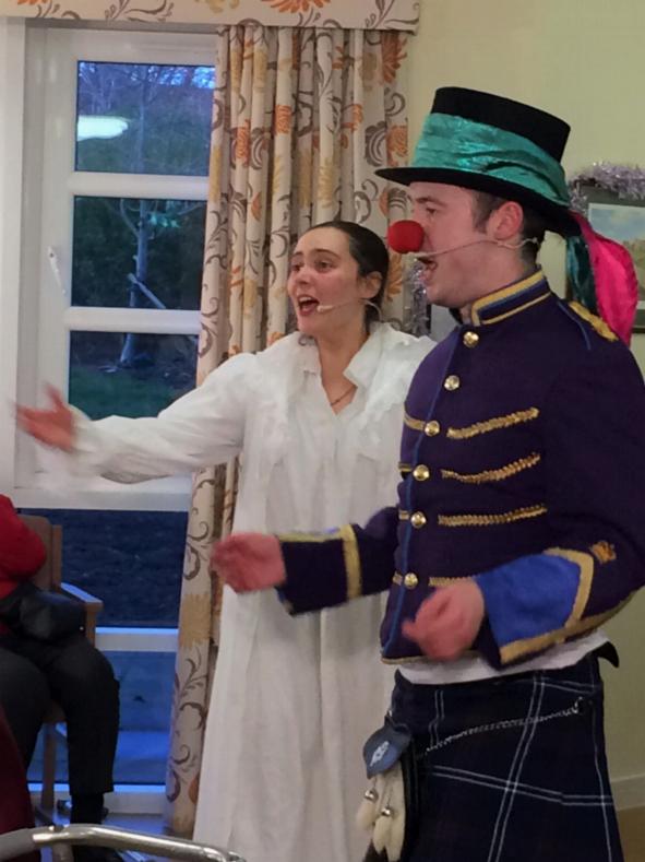 40. Sarah J Warren as Clara and Mark McMinn as The Nutcracker as Rudolf!