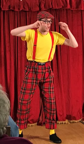 Euan Ferguson as Handsome in ‘Handsome and Gretel’ - 2019